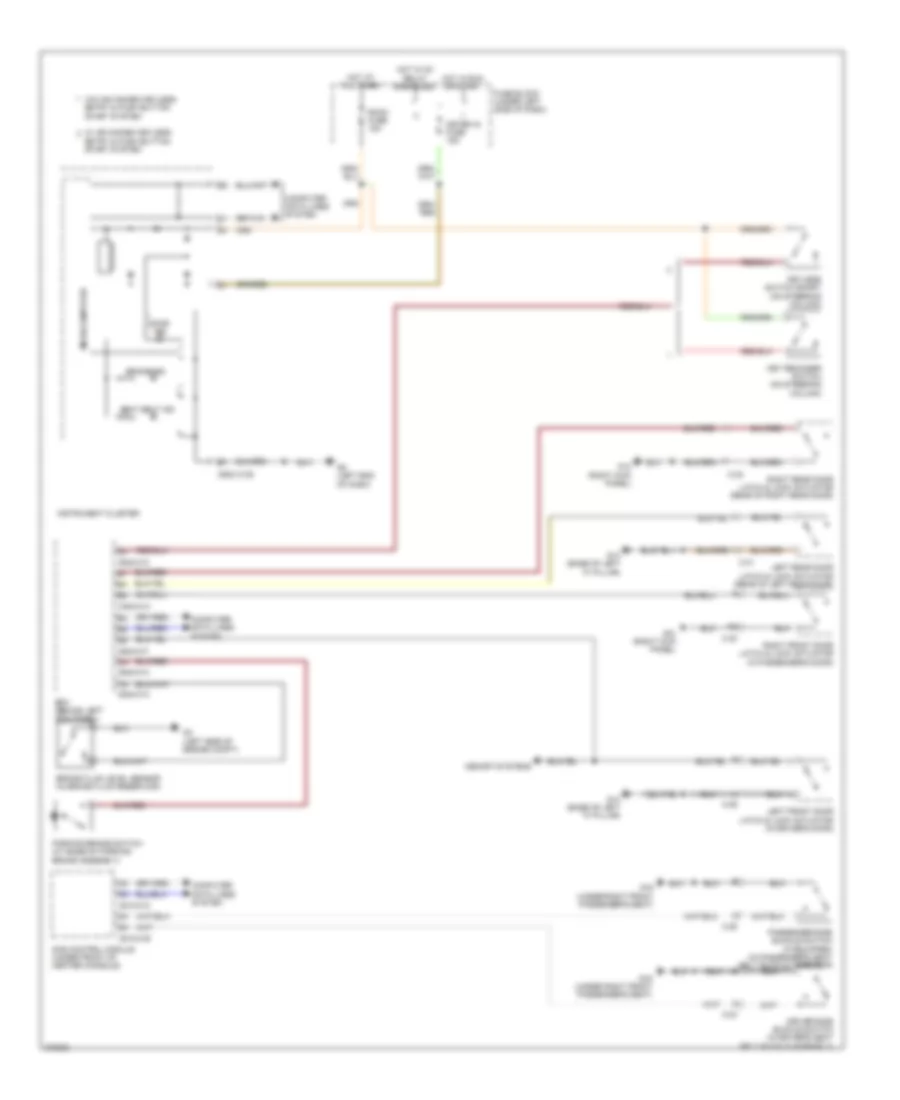 Chime Wiring Diagram for Mazda 6 i Grand Touring 2013