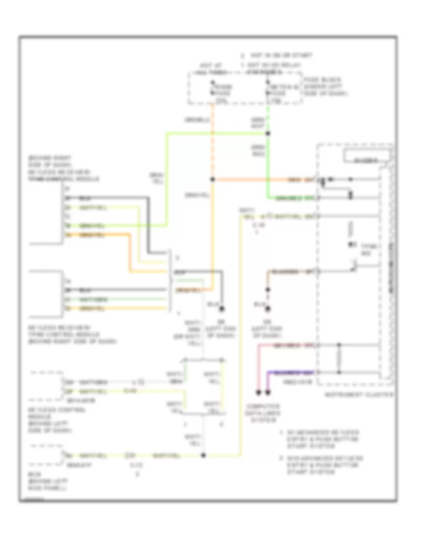 Tire Pressure Monitoring Wiring Diagram for Mazda 6 i Grand Touring 2013