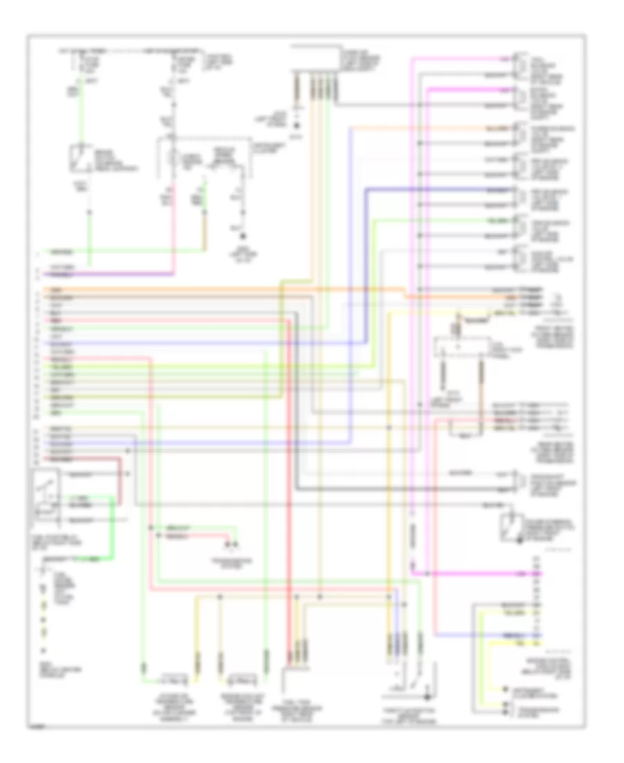 3 0L Engine Performance Wiring Diagrams 2 of 2 for Mazda MPV ES 1997