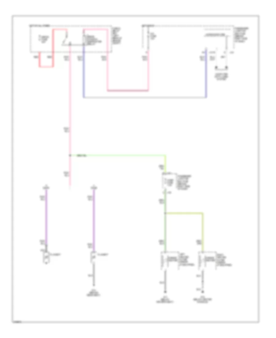 Defoggers Wiring Diagram for Mazda 3 i Touring 2009