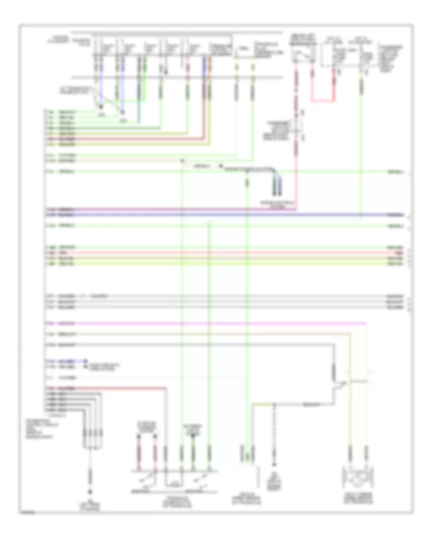 Transmission Wiring Diagram Except California 4 Speed A T 1 of 2 for Mazda 3 i Touring 2009
