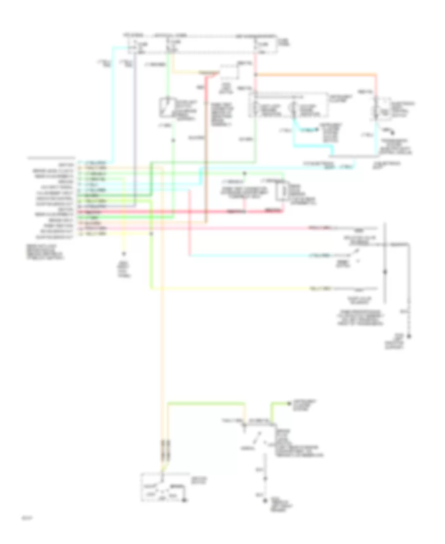 Anti lock Brake Wiring Diagrams for Mazda B1994 2300