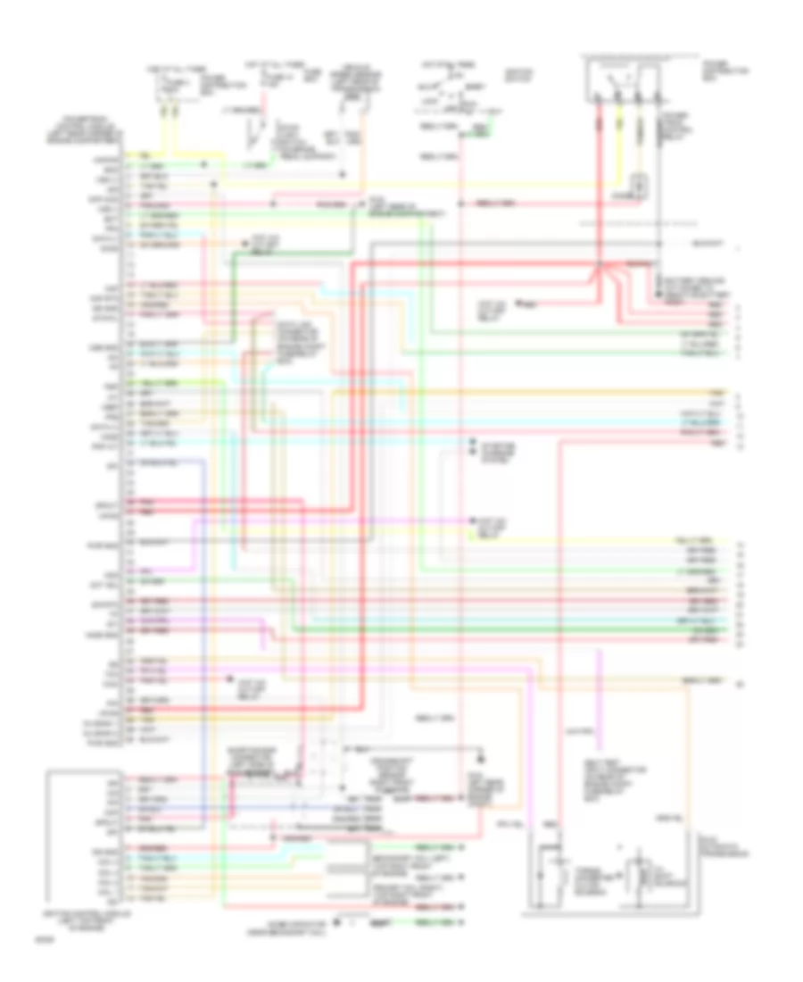 2 3L Engine Performance Wiring Diagrams A T 1 of 2 for Mazda B1994 2300