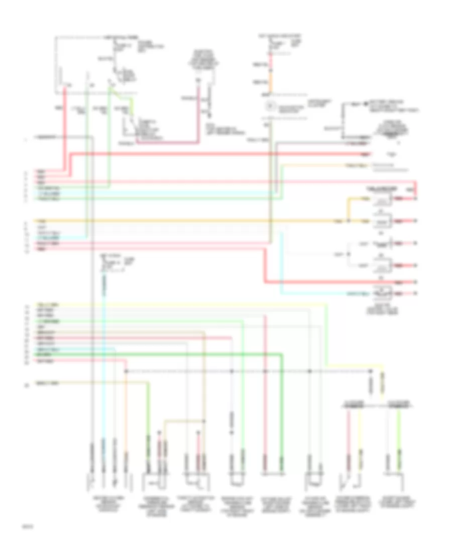 2 3L Engine Performance Wiring Diagrams A T 2 of 2 for Mazda B1994 2300