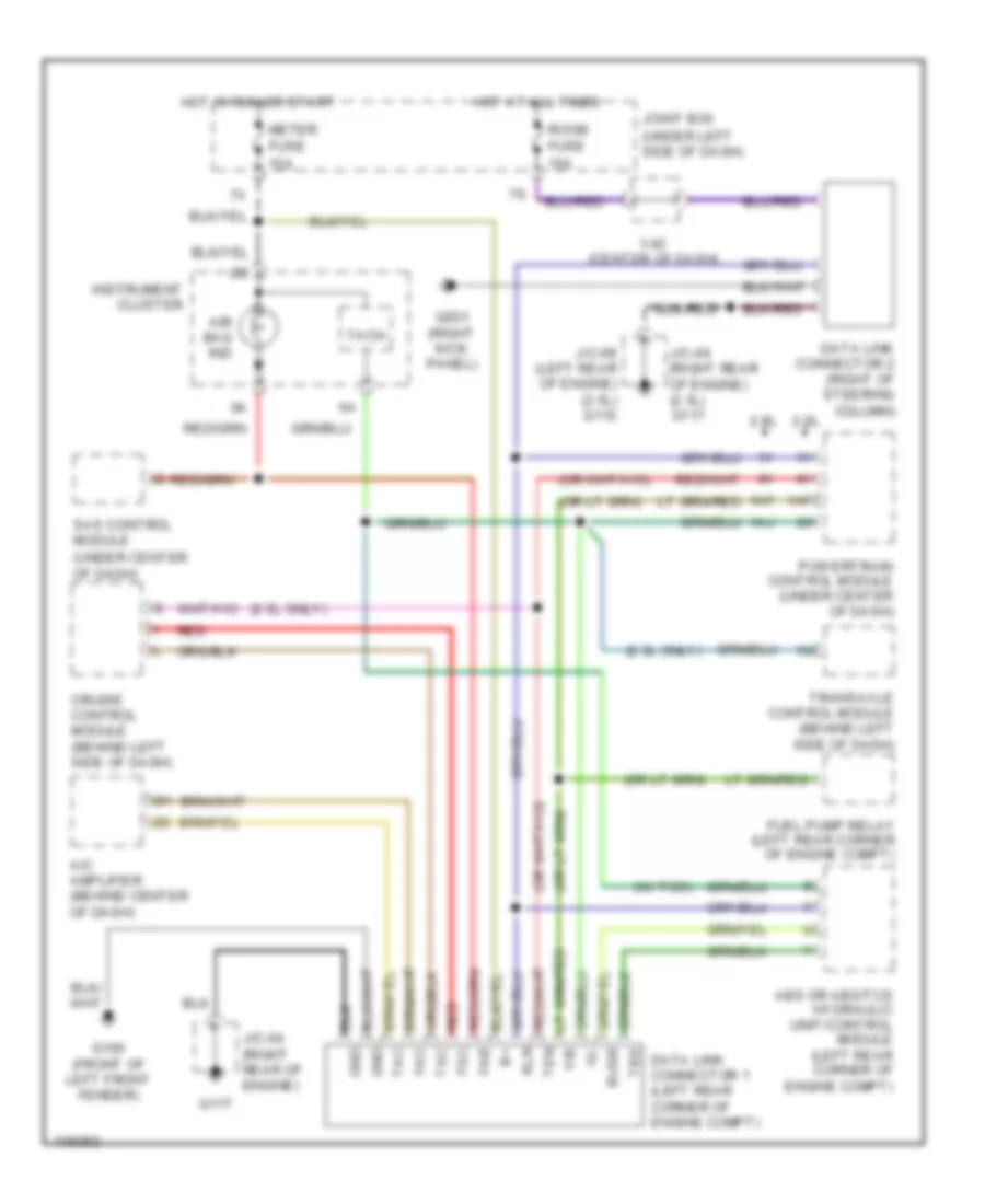 Computer Data Lines for Mazda Millenia Millennium Edition 2000