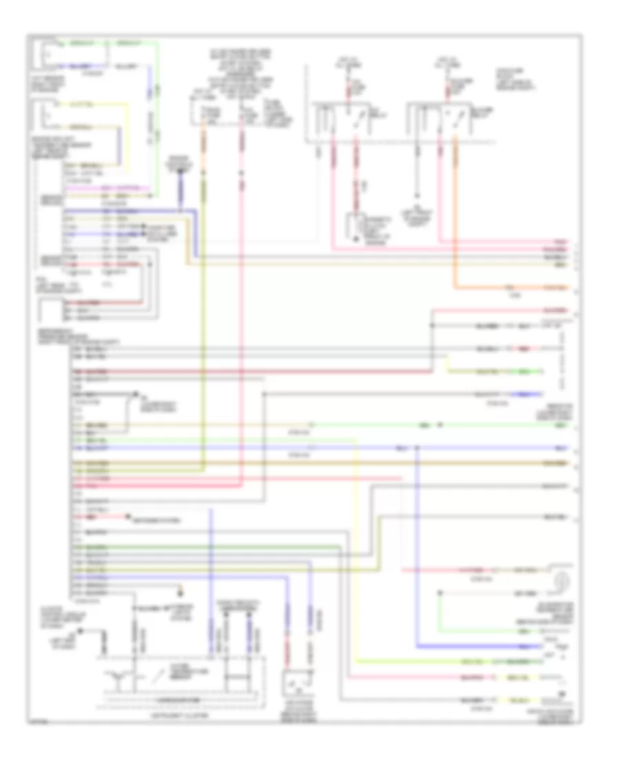 Manual AC Wiring Diagram (1 of 2) for Mazda 6 i Sport 2013