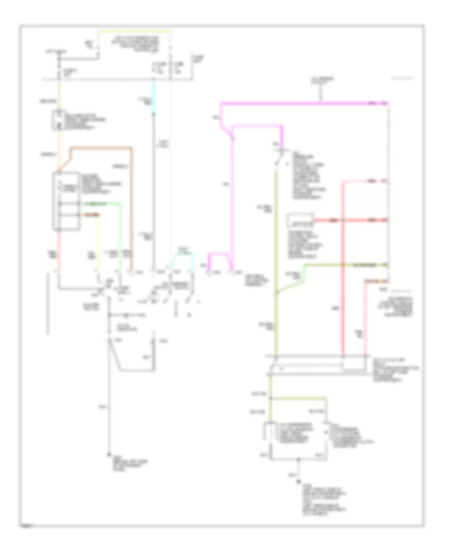 A C Wiring Diagram for Mazda B1994 3000