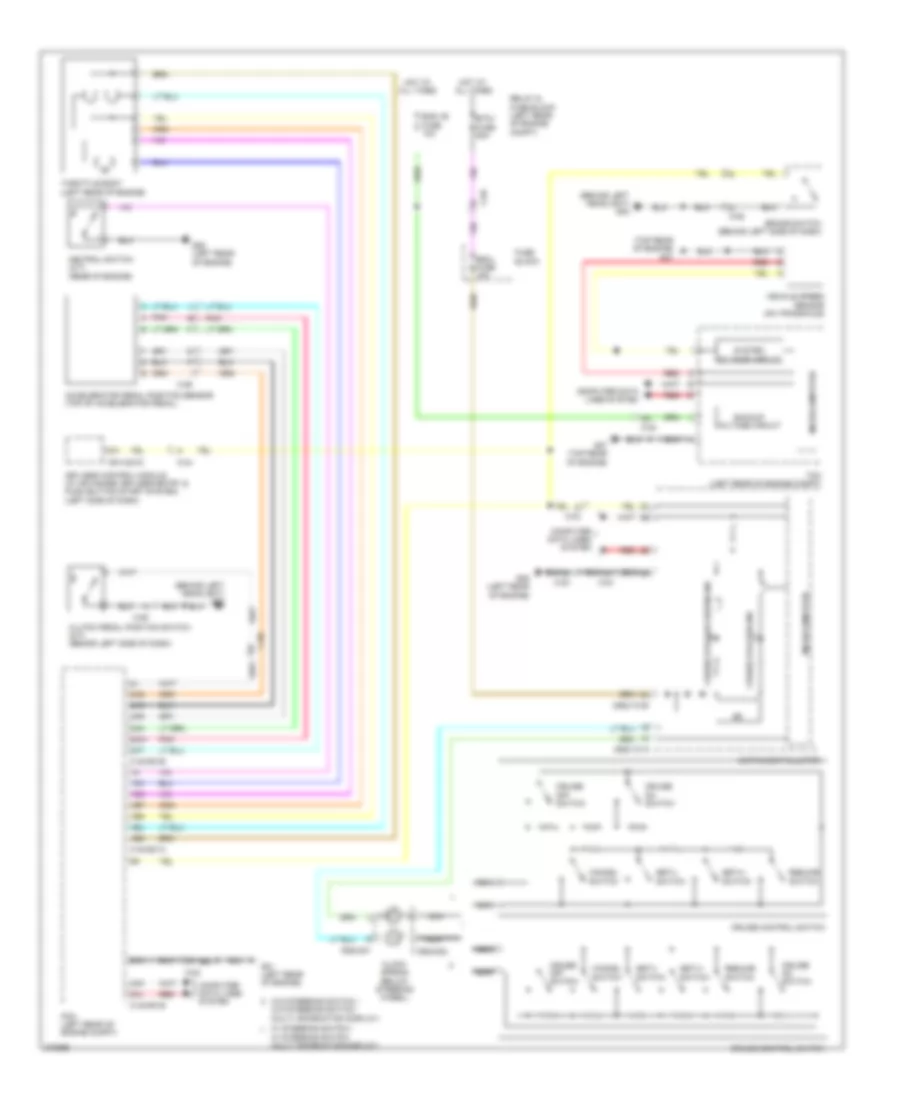2.0L SKYACTIV, Cruise Control Wiring Diagram for Mazda 3 s Grand Touring 2012