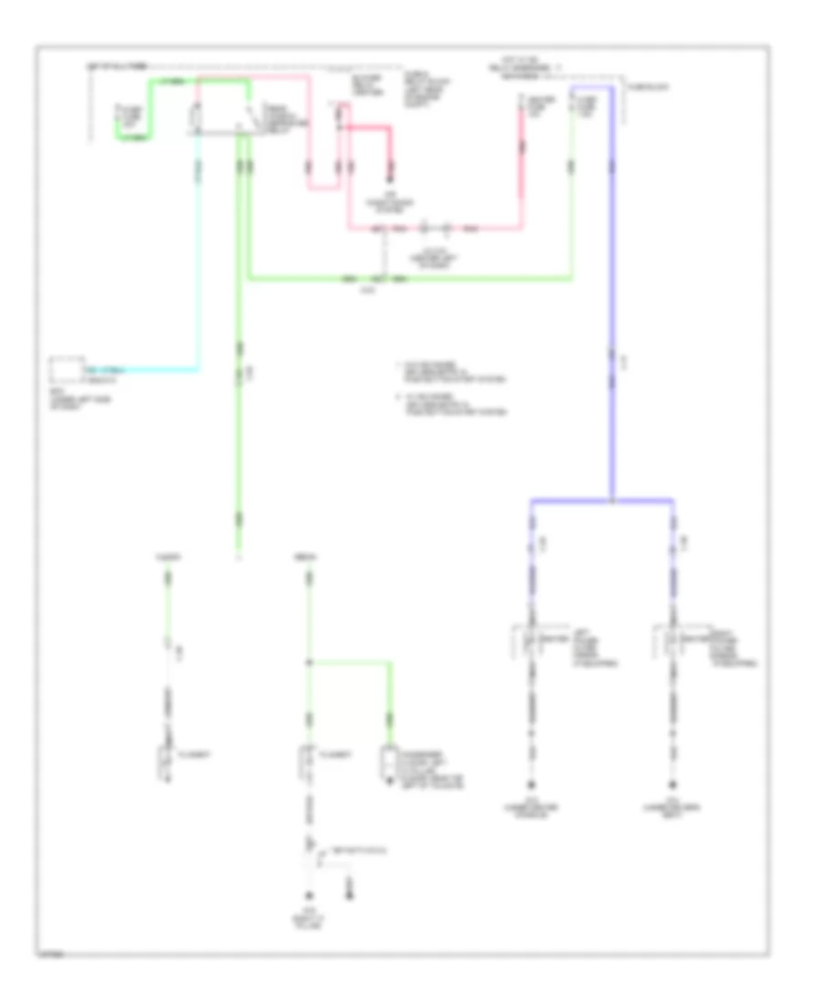 Defoggers Wiring Diagram for Mazda 3 s Grand Touring 2012
