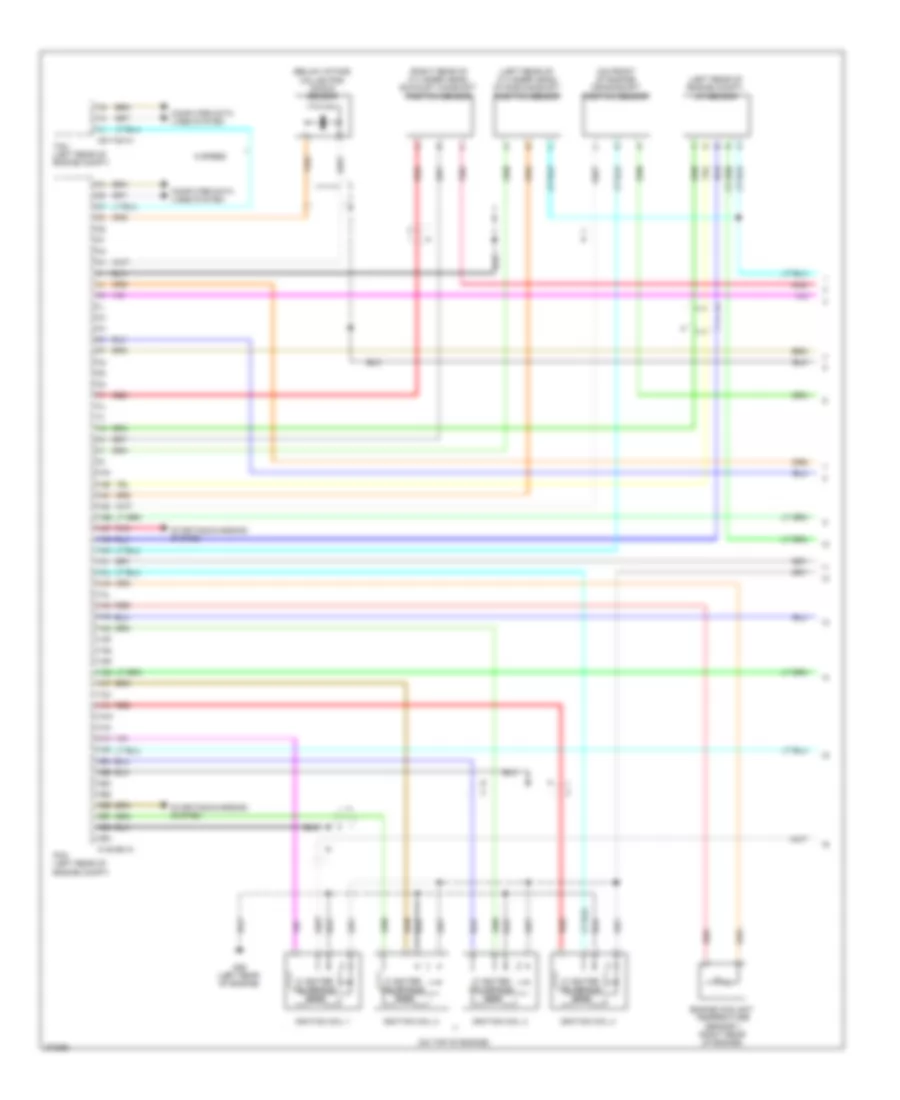 2.0L SKYACTIV, Engine Performance Wiring Diagram (1 of 5) for Mazda 3 s Grand Touring 2012