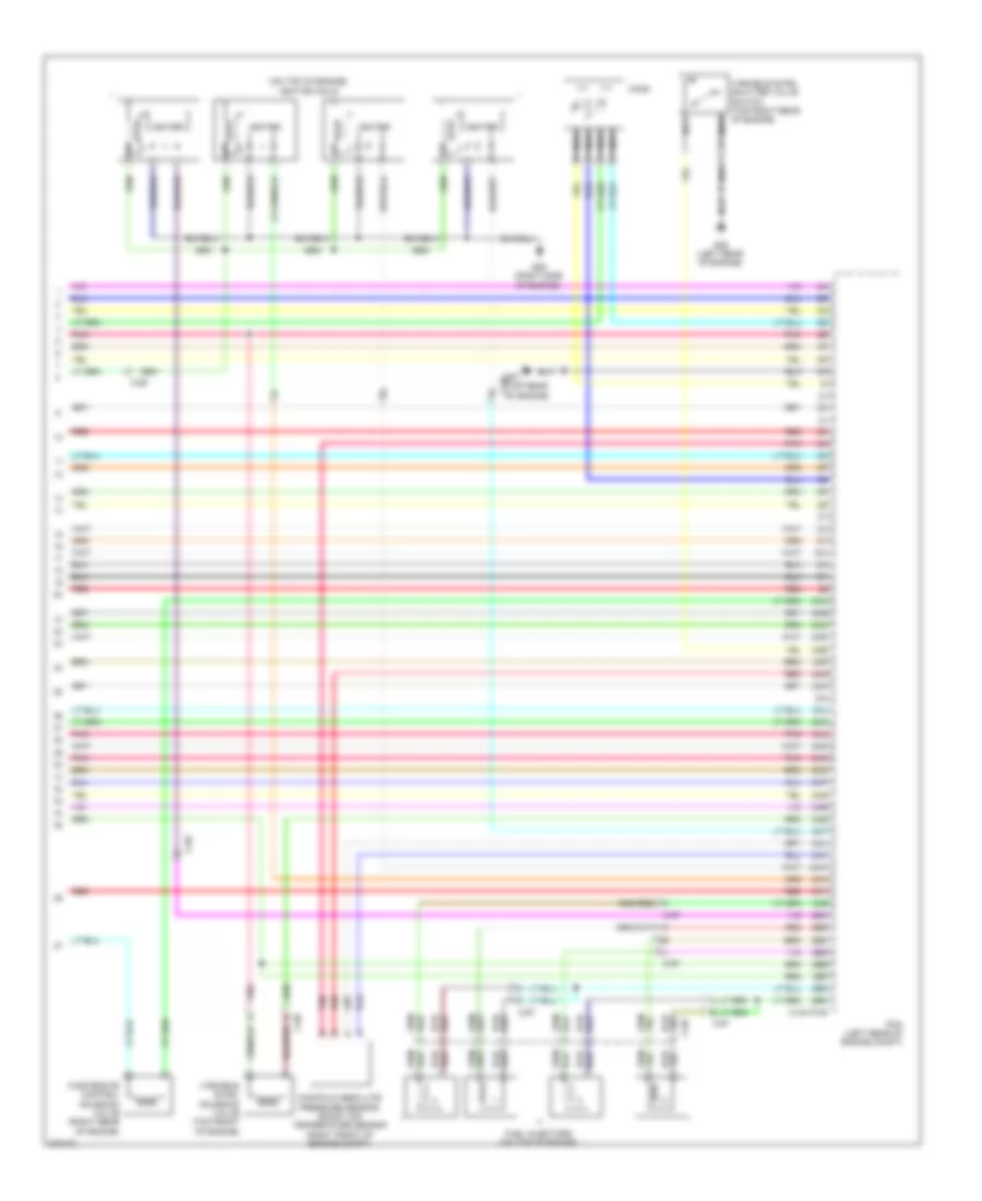 2.3L Turbo, Engine Performance Wiring Diagram (4 of 4) for Mazda 3 s Grand Touring 2012