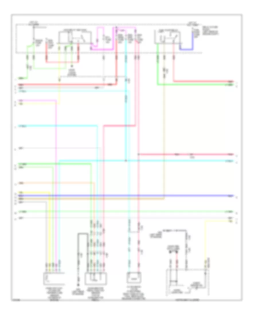 2.5L, Engine Performance Wiring Diagram (2 of 4) for Mazda 3 s Grand Touring 2012