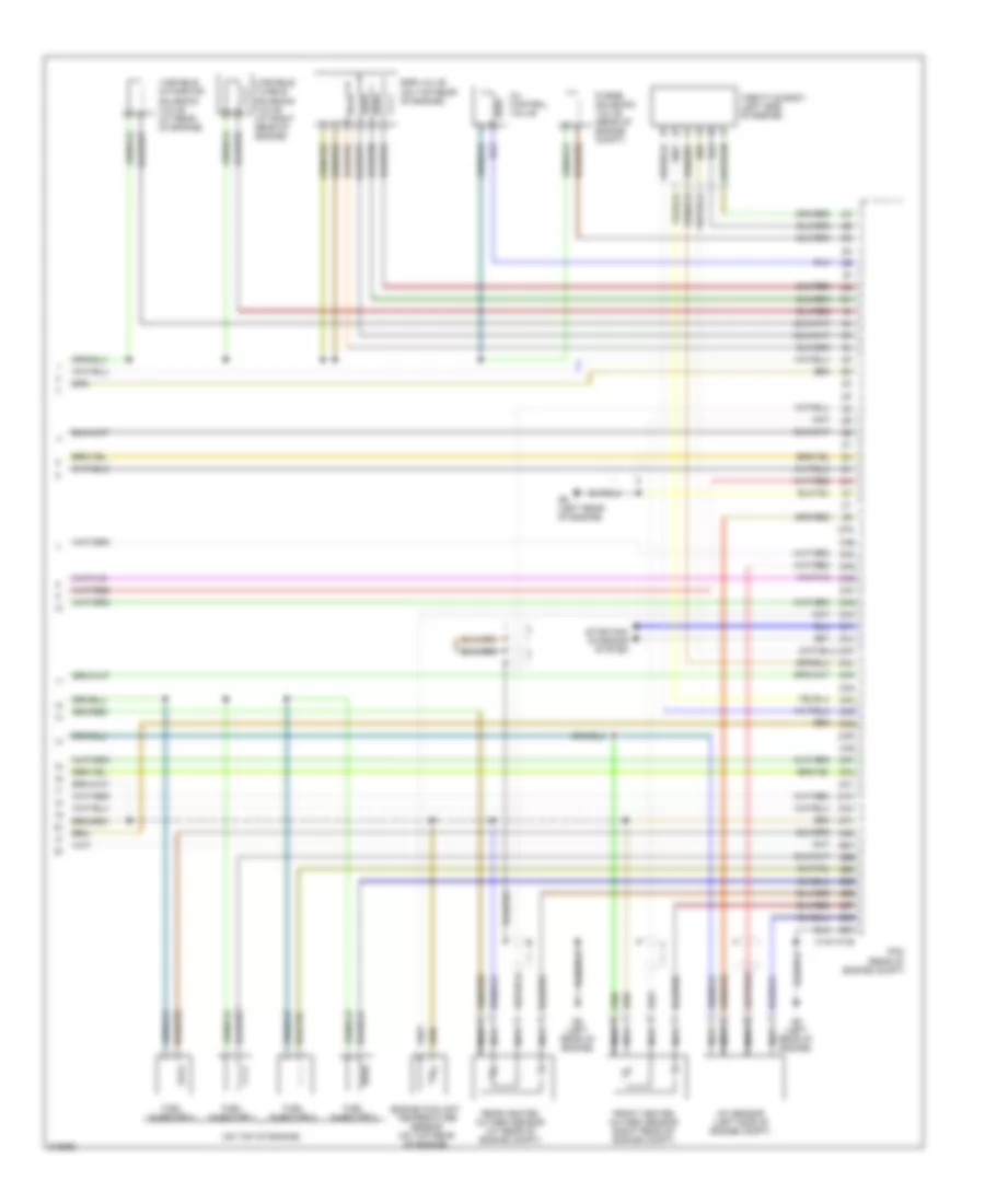 2.0L, Engine Performance Wiring Diagram, California (4 of 4) for Mazda 3 s Grand Touring 2009