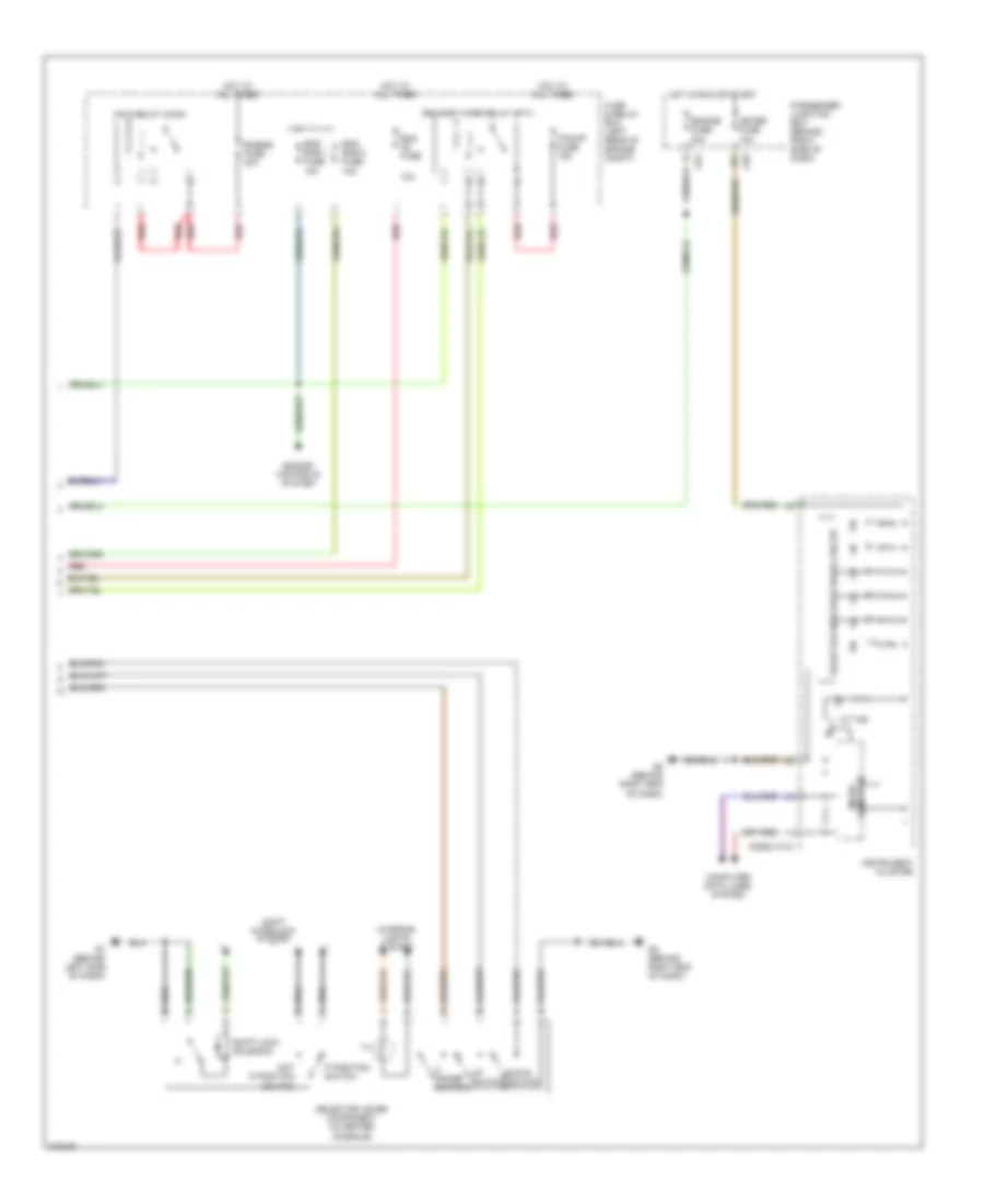 Transmission Wiring Diagram, California, 4 Speed AT (2 of 2) for Mazda 3 s Grand Touring 2009