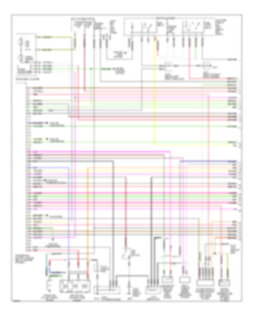 2 5L Engine Performance Wiring Diagrams 1 of 3 for Mazda MPV DX 2000
