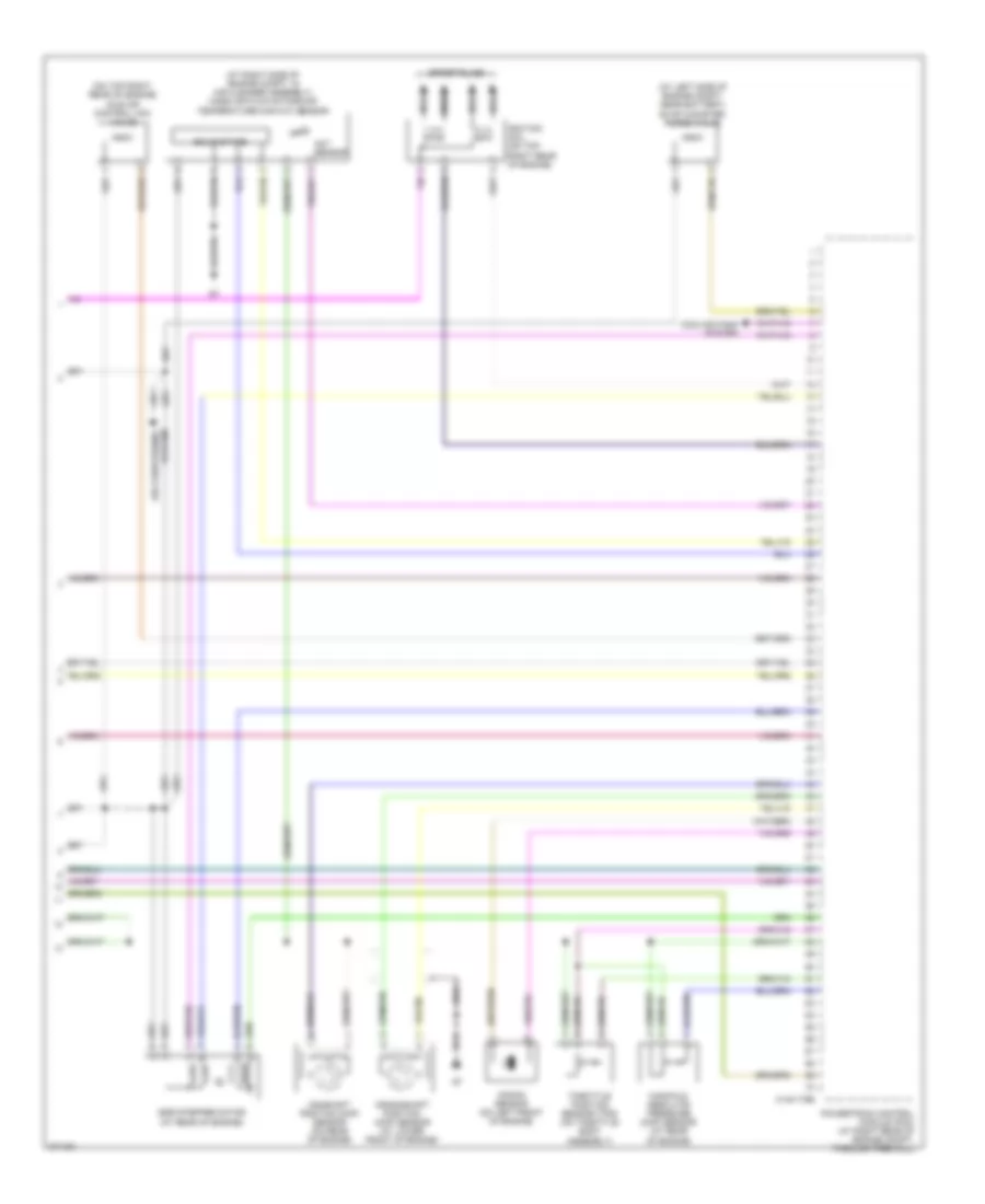 2.3L, Engine Performance Wiring Diagram (4 of 4) for Mazda B2300 2007