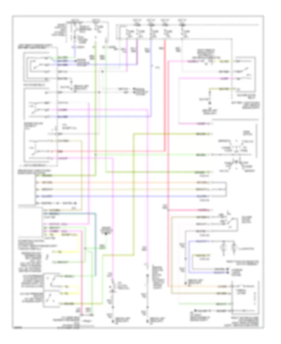 Manual AC Wiring Diagram for Mazda B3000 2007