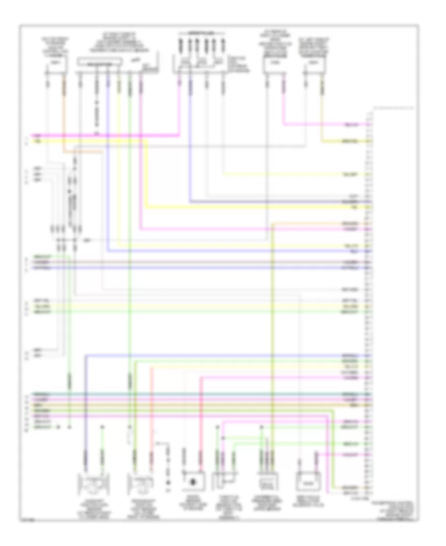3.0L, Engine Performance Wiring Diagram (4 of 4) for Mazda B3000 2007