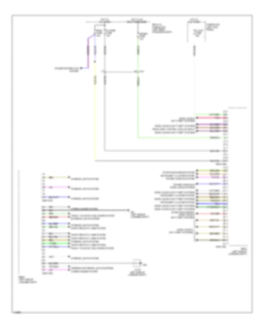 Body Control Modules Wiring Diagram 2 of 2 for Mazda CX 5 Grand Touring 2013