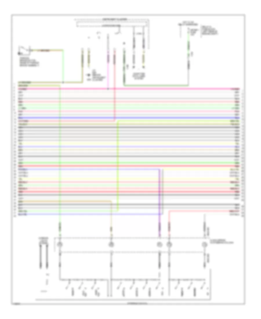 Radio Wiring Diagram, with Bose (2 of 4) for Mazda CX-5 Grand Touring 2013