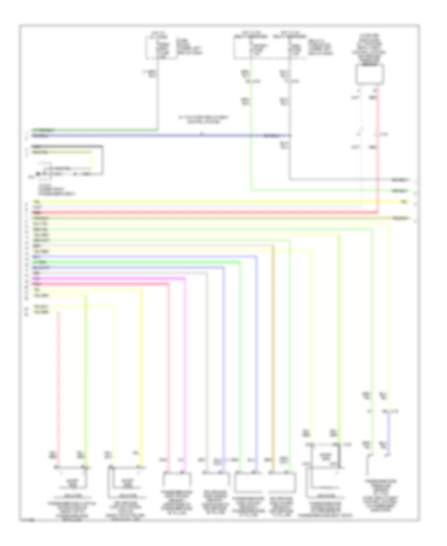 Supplemental Restraints Wiring Diagram (2 of 3) for Mazda CX-5 Grand Touring 2013