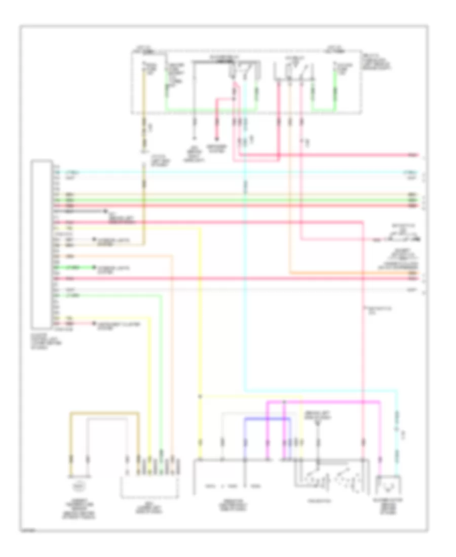 Manual A C Wiring Diagram 1 of 2 for Mazda 3 s Touring 2012