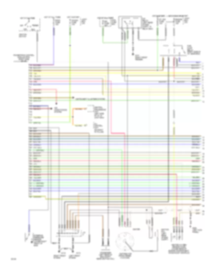 3 0L Engine Performance Wiring Diagrams 1 of 2 for Mazda MPV 1994