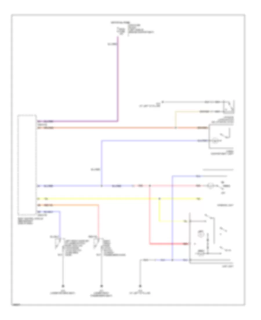 Courtesy Lamp Wiring Diagram for Mazda 5 Grand Touring 2009