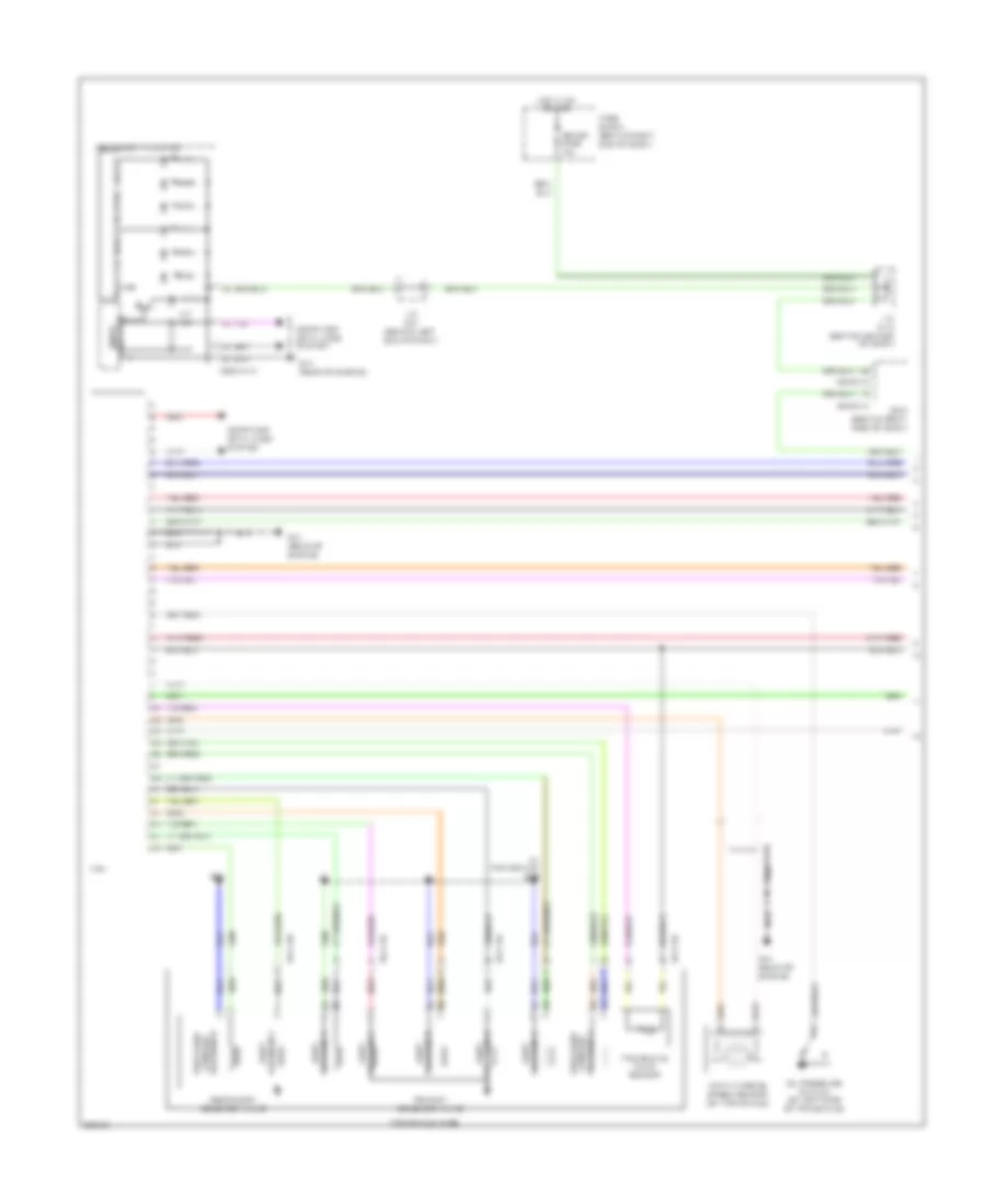 Transmission Wiring Diagram 1 of 2 for Mazda 5 Grand Touring 2009