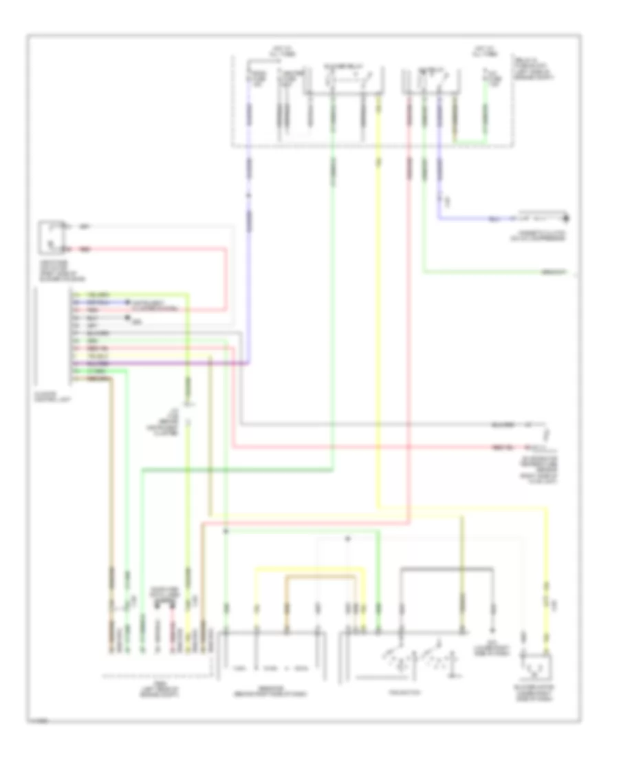 Manual AC Wiring Diagram (1 of 2) for Mazda CX-5 Sport 2013