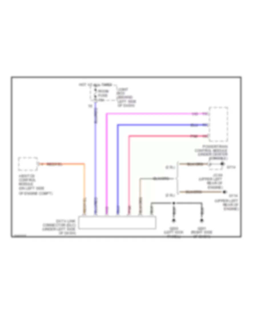 Computer Data Lines for Mazda 626 ES 2001