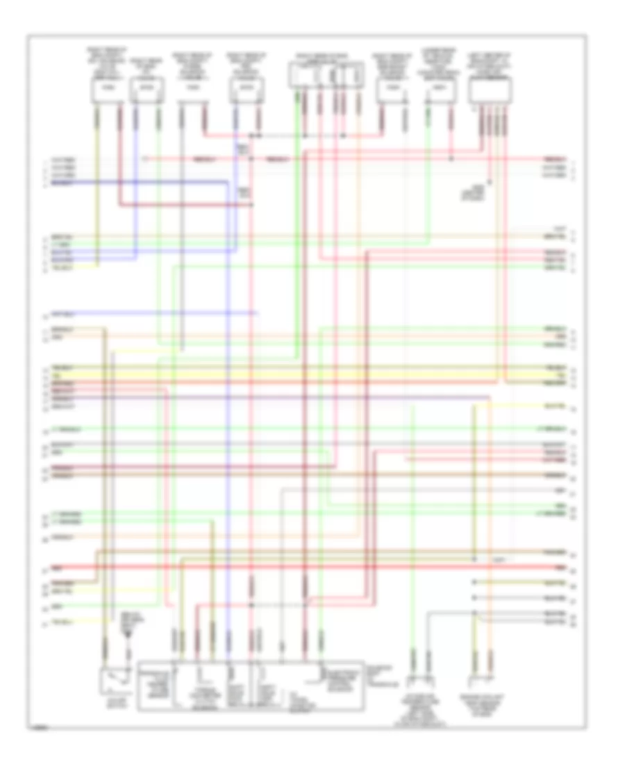 2 0L Engine Performance Wiring Diagrams 2 of 3 for Mazda 626 ES 2001