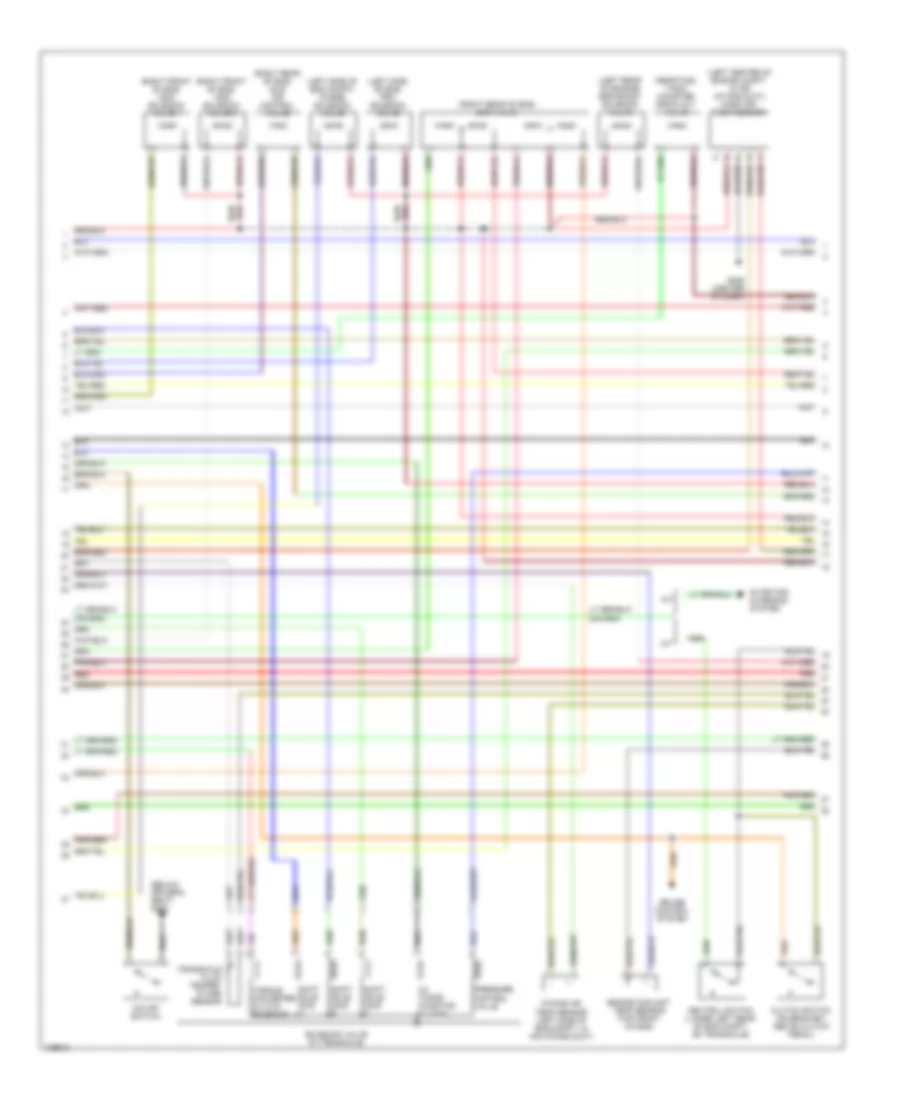 2 5L Engine Performance Wiring Diagrams 2 of 3 for Mazda 626 ES 2001