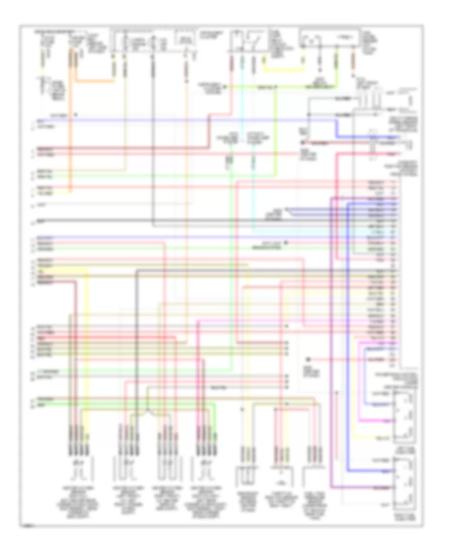 2 5L Engine Performance Wiring Diagrams 3 of 3 for Mazda 626 ES 2001