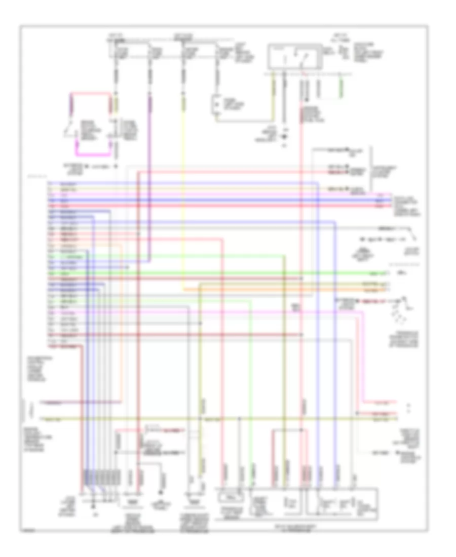 2 0L A T Wiring Diagram for Mazda 626 ES 2001