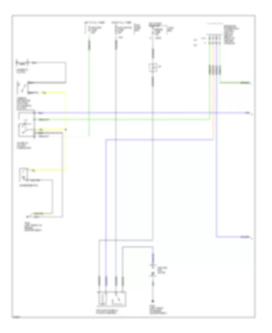 2 0L A C Wiring Diagram 1 of 2 for Mazda MX 6 LS 1997