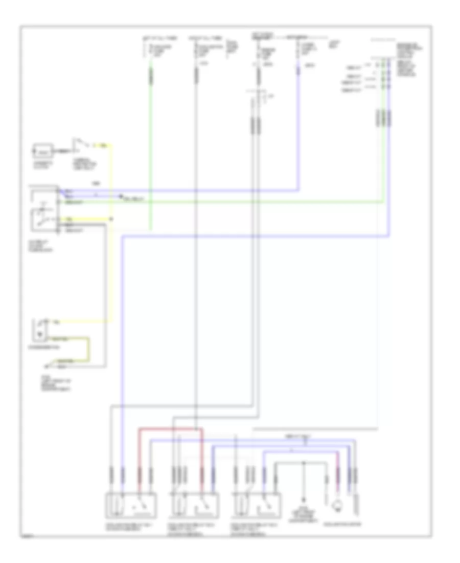 2 0L Cooling Fan Wiring Diagram for Mazda MX 6 LS 1997