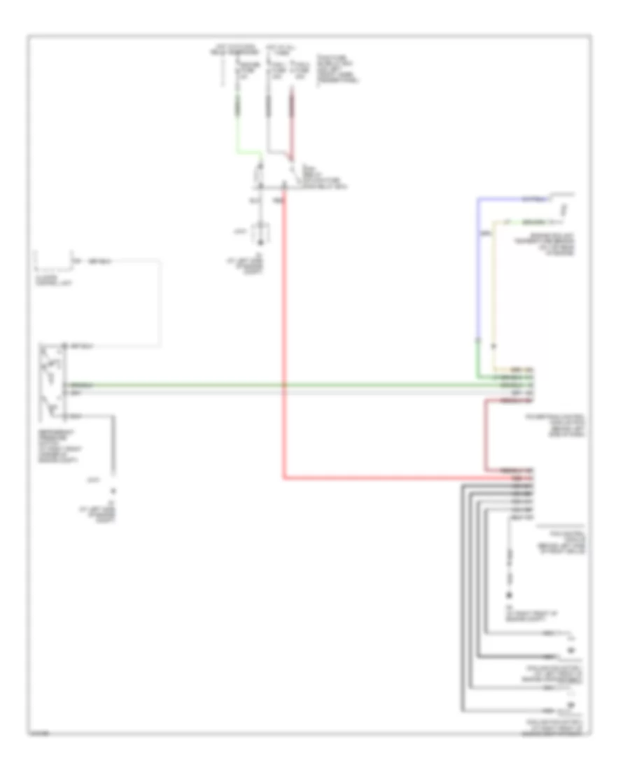 3.0L, Cooling Fan Wiring Diagram for Mazda 6 s 2005