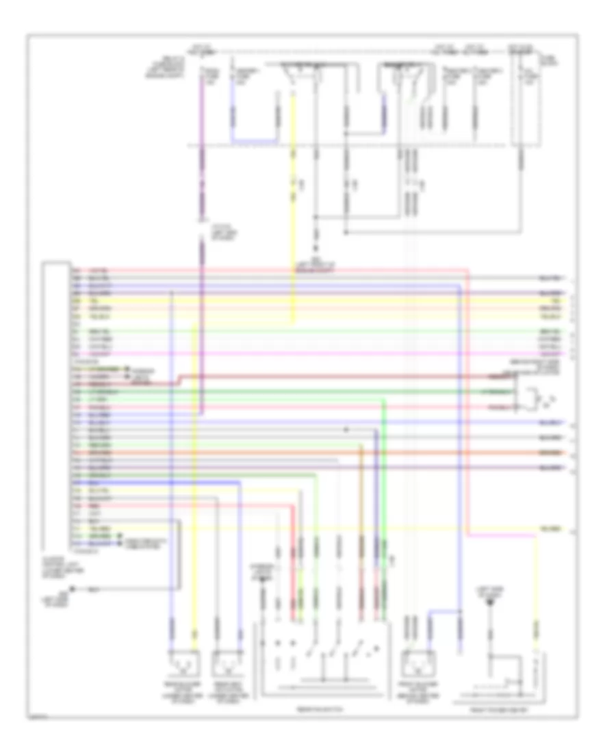 Automatic A C Wiring Diagram 1 of 2 for Mazda 5 Grand Touring 2012