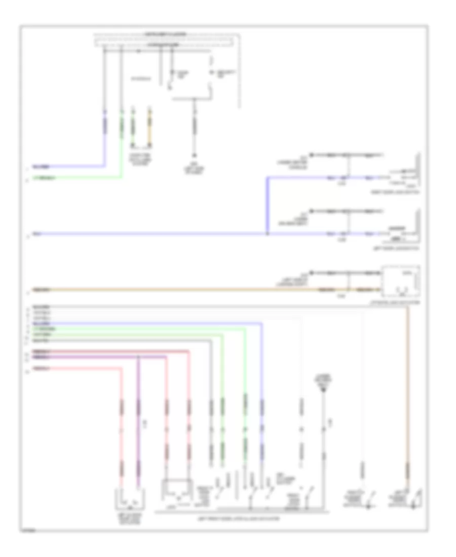 Forced Entry Wiring Diagram (2 of 2) for Mazda 5 Grand Touring 2012