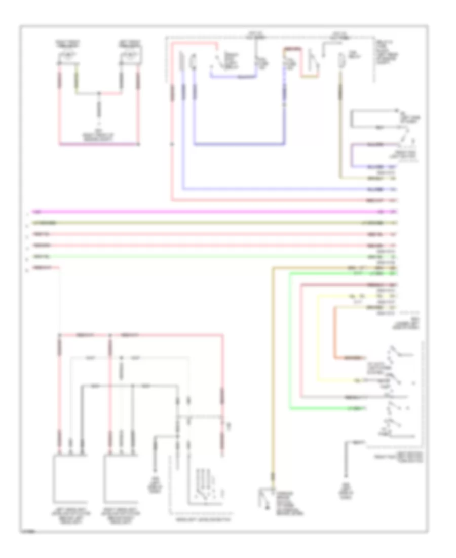 Headlights Wiring Diagram, with DRL (2 of 2) for Mazda 5 Grand Touring 2012