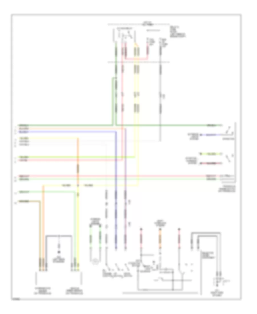 Transmission Wiring Diagram 2 of 2 for Mazda 5 Grand Touring 2012