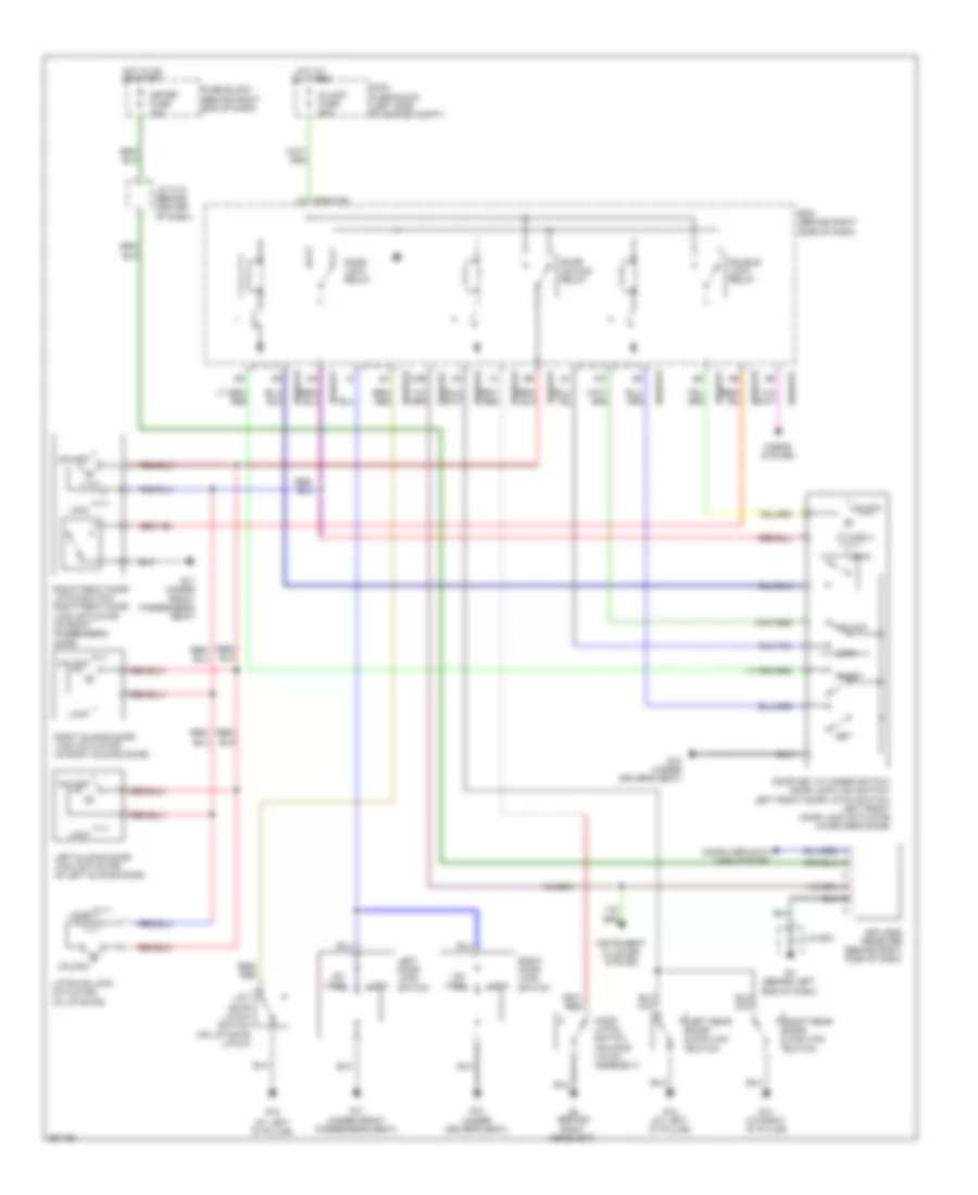 Forced Entry Wiring Diagram for Mazda 5 Sport 2009