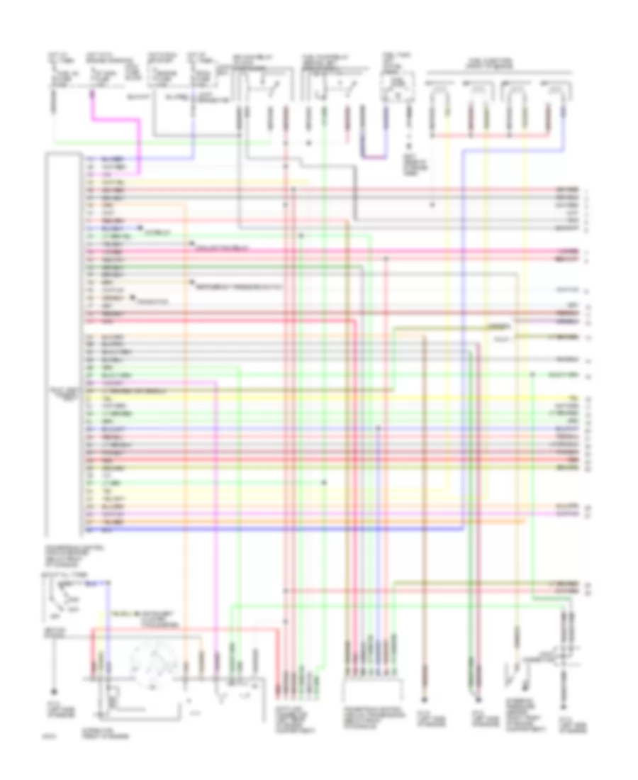 1 6L Engine Performance Wiring Diagrams A T 1 of 2 for Mazda MX 3 1994