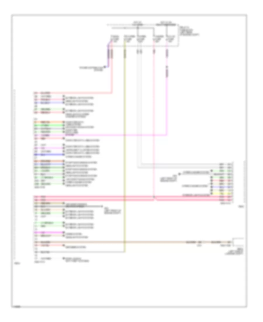 Body Control Modules Wiring Diagram 1 of 2 for Mazda CX 5 Touring 2013