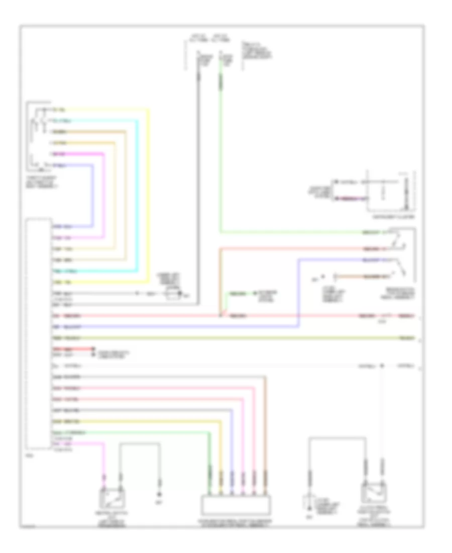 Cruise Control Wiring Diagram 1 of 2 for Mazda CX 5 Touring 2013