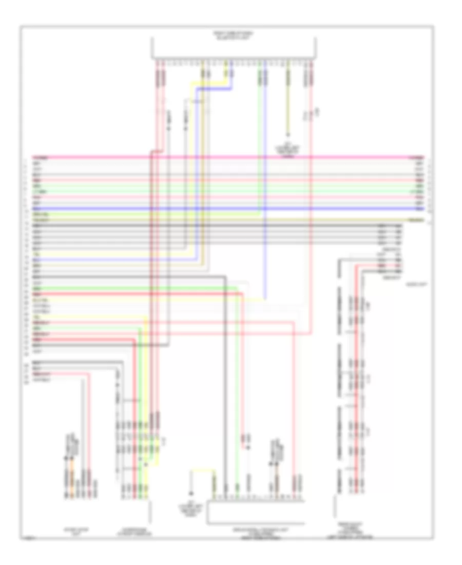 Radio Wiring Diagram, with Bose (3 of 4) for Mazda CX-5 Touring 2013