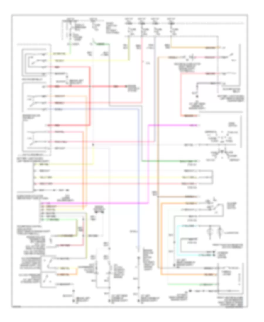 Manual AC Wiring Diagram for Mazda B3000 2005