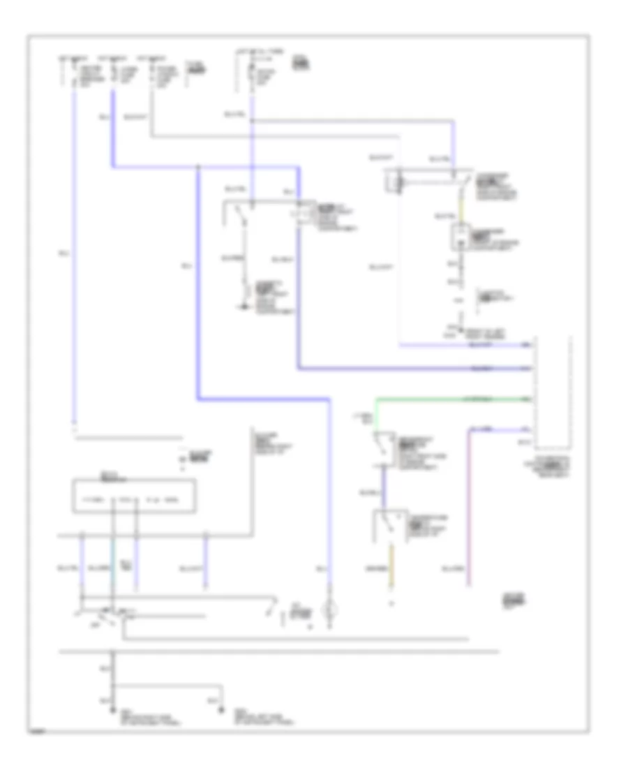 AC Wiring Diagram for Mazda MX-5 Miata 1994