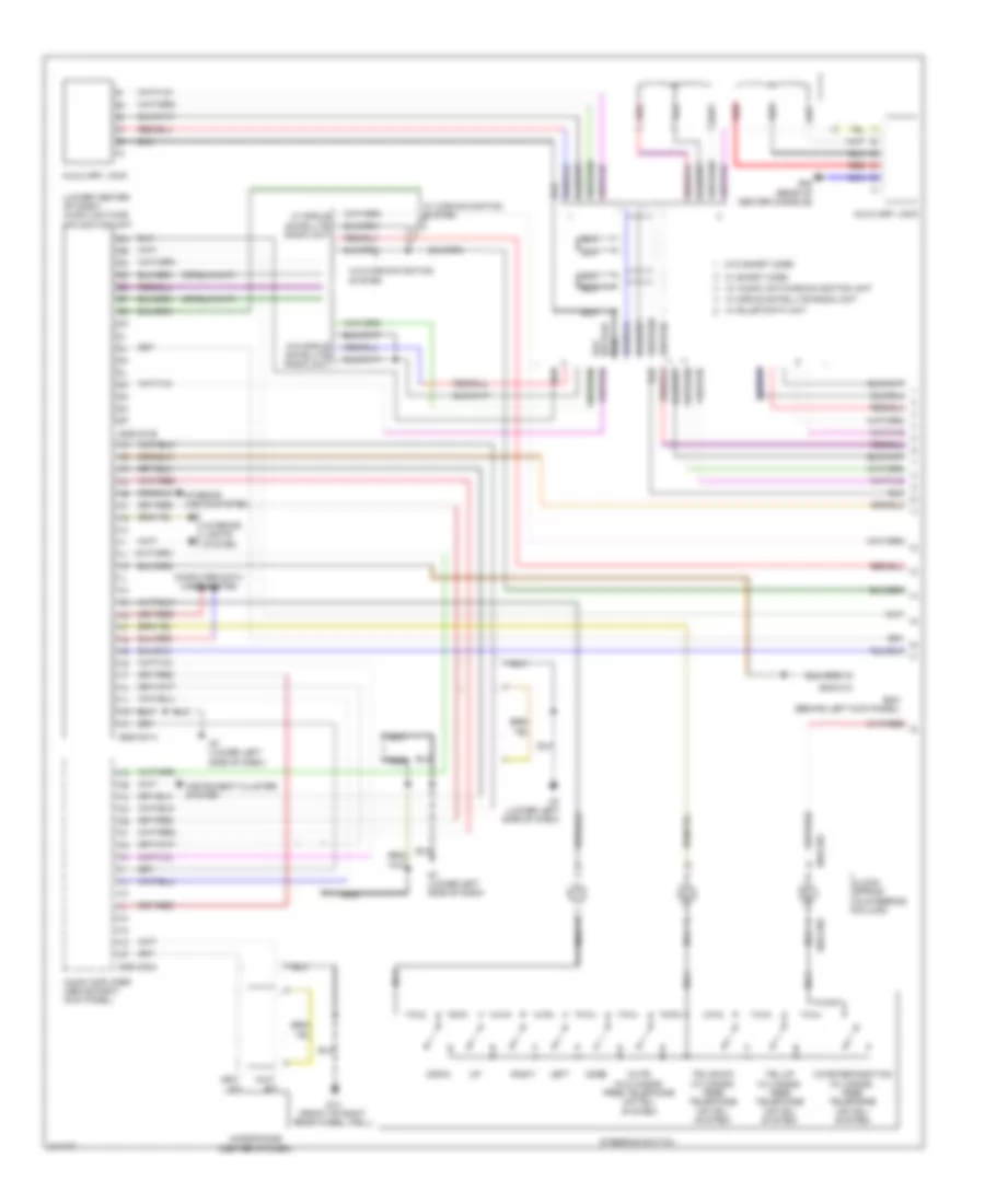 Radio Wiring Diagram with Bose 1 of 2 for Mazda 6 i Grand Touring 2009